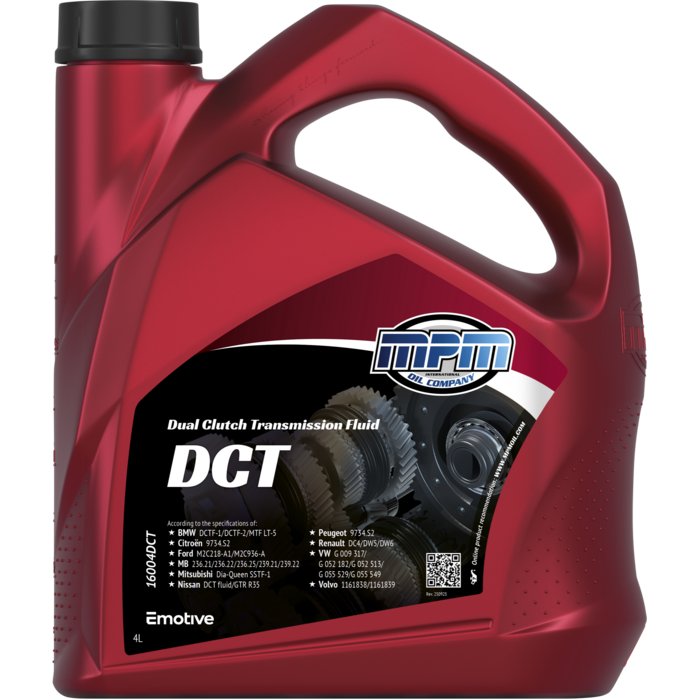 MPM Dubble clutch transmissie olie | 4 liter | 16004DCT
