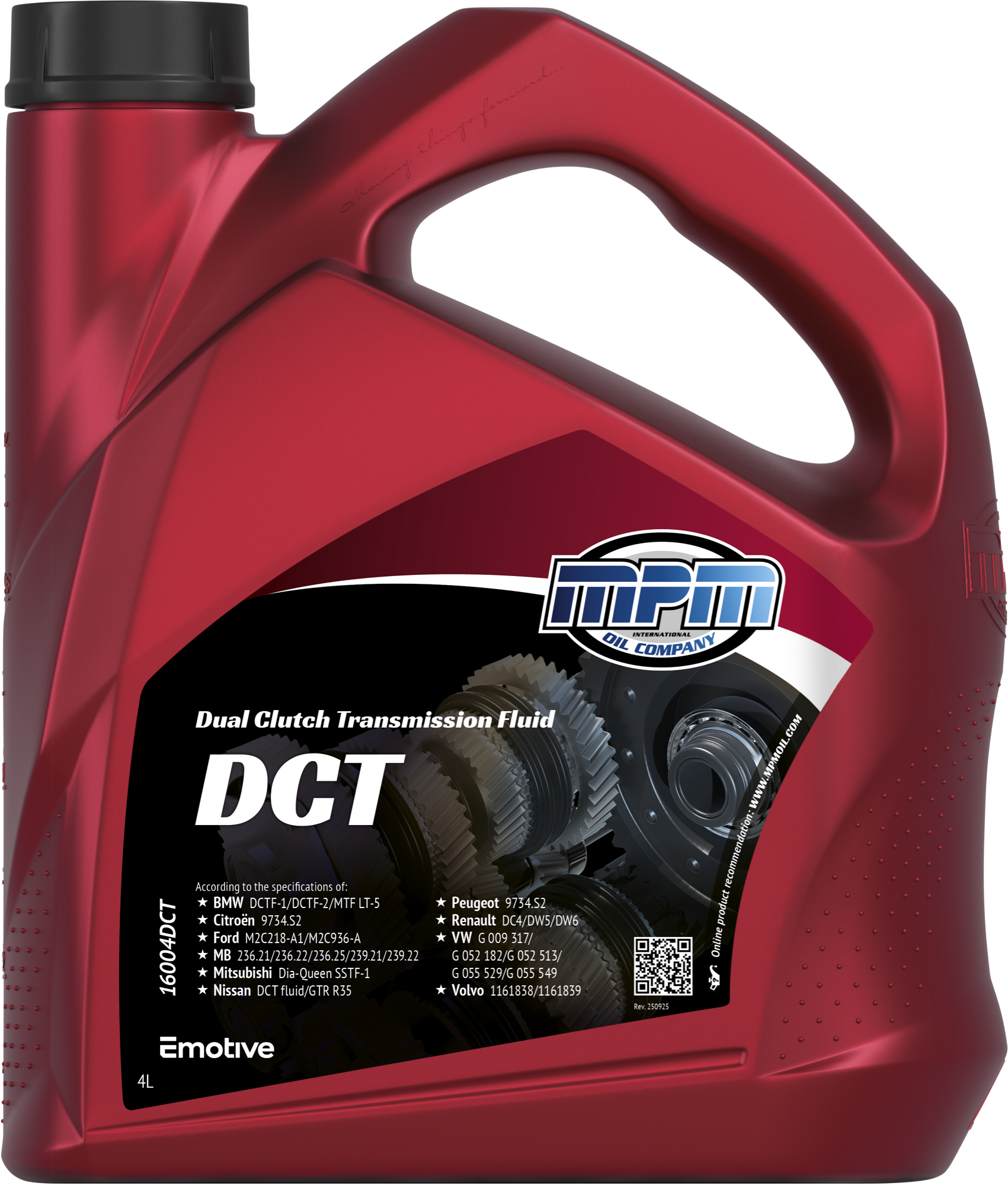 MPM Dubble clutch transmissie olie | 4 liter | 16004DCT