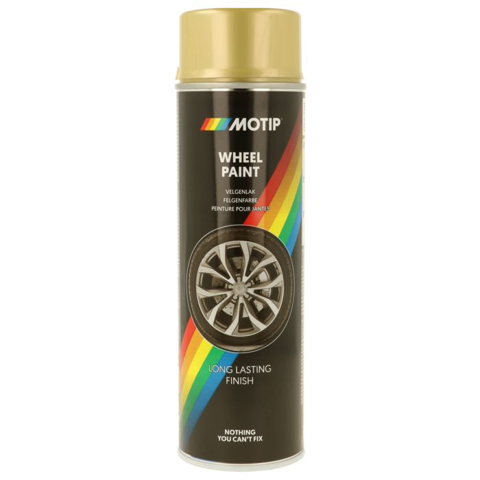 Motip Spuitbus velgenlak goud 500ml 04008