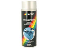 Motip Hamerslag zilver | 400 ml spuitbus / spray | nummer 04013