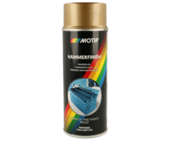 Motip Hamerslag goud |  400 ml spuitbus / spray | nummer 04015