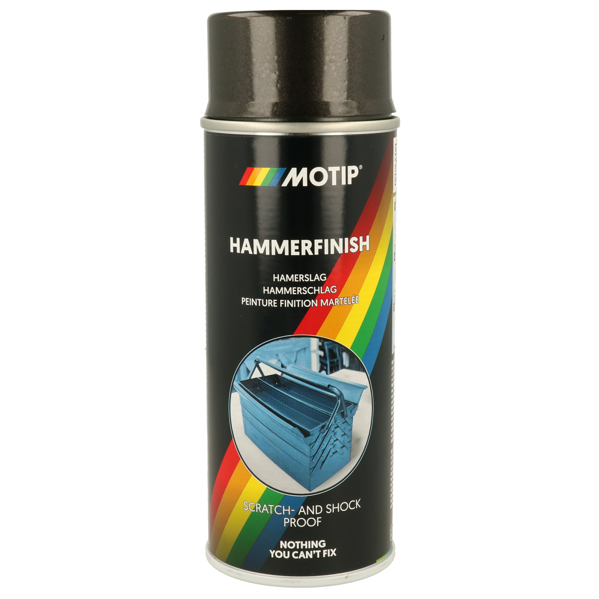 Motip Spuitbus hamerslag verf antraciet 400ml 04017