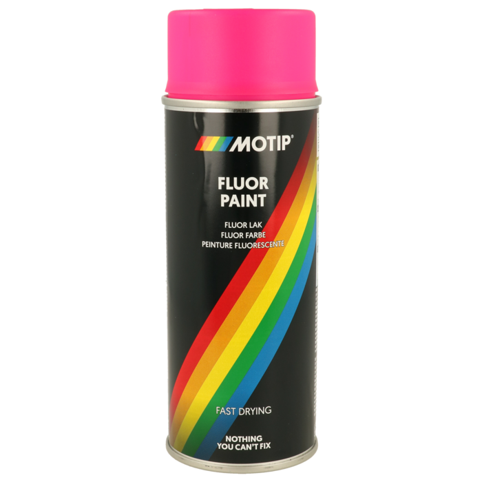 Motip Spuitbus fluor lak rose 400ml 04021