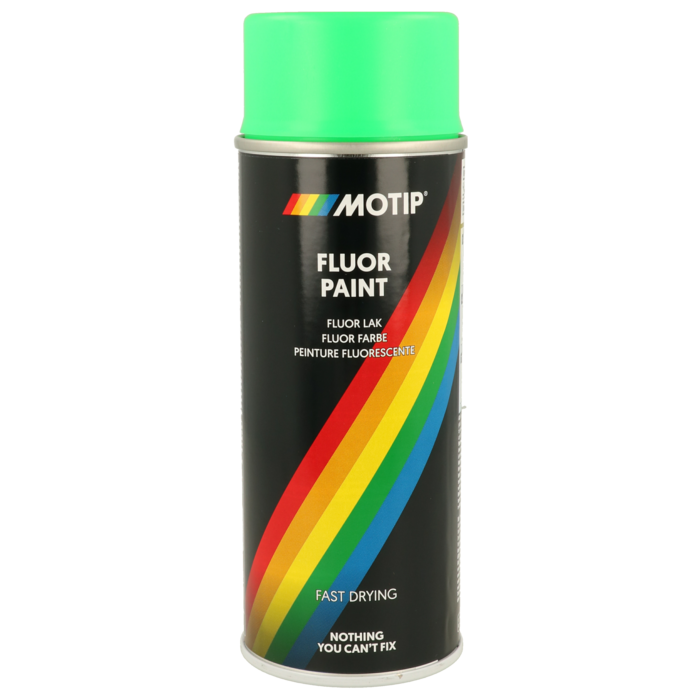 Motip Spuitbus fluor lak groen 400ml 04023