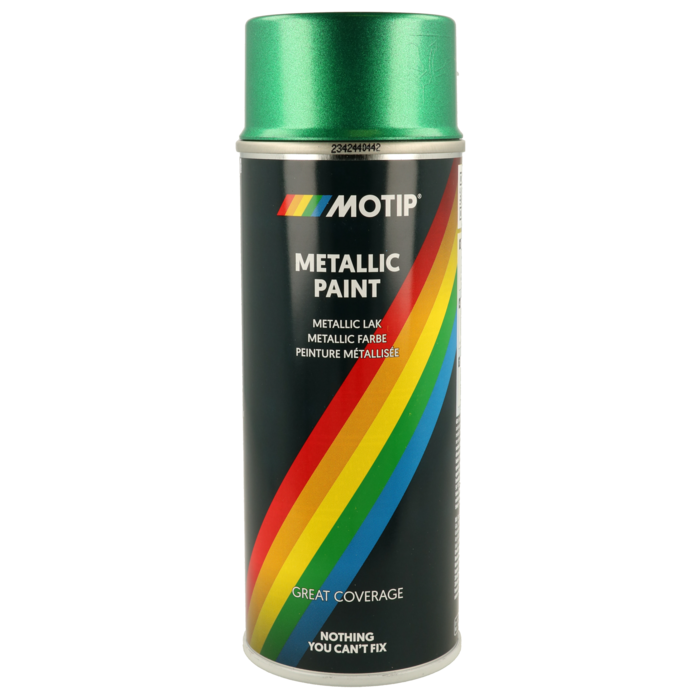 Motip Spuitbus metallic lak groen 400ml 04043