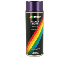 Motip Metallic verf paars | 400 ml spuitbus / spray | nummer 04050