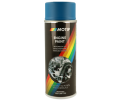 Motip Motorblok verf blauw | 400 ml spuitbus / spray | nummer 04094