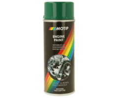 Motip Motorblok verf groen | 400 ml spuitbus / spray | nummer 04095