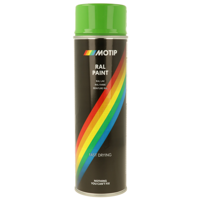 Motip Spuitbus rallye groen RAL6018 500ml 04107