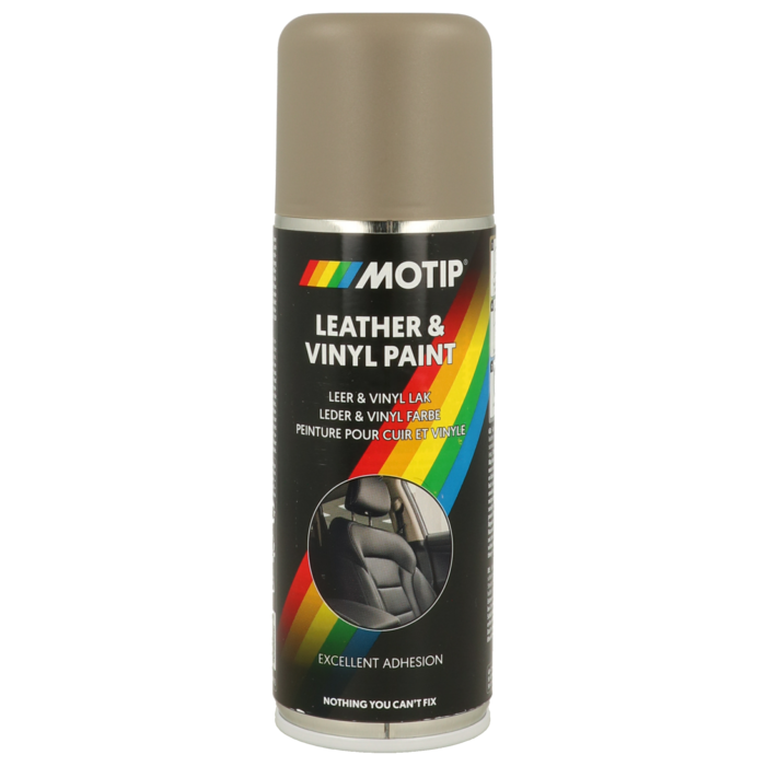 Motip Leer & Vinyl lak beige/grijs | 200ml | 04231