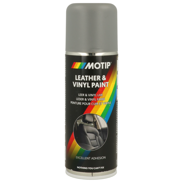 Motip Leer & Vinyl lak grijs | 200ml | 04232