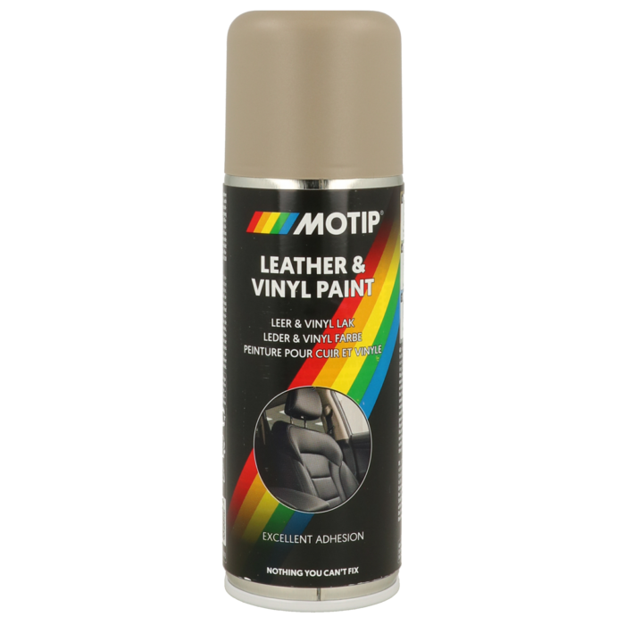 Motip Leer & Vinyl lak beige/bruin | 200ml | 04233