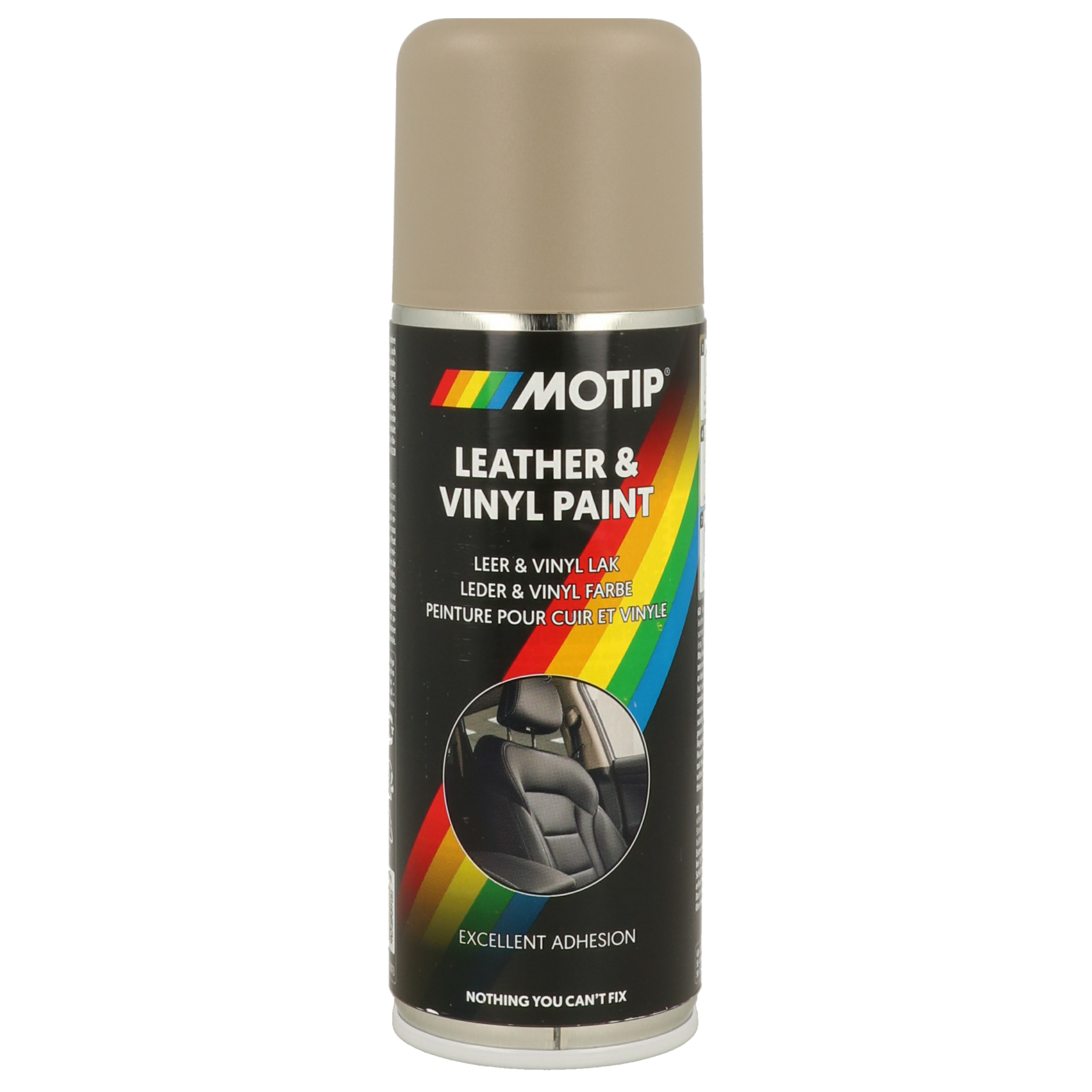Motip Leer & Vinyl lak beige/bruin | 200ml | 04233
