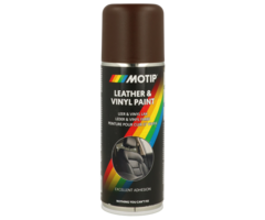 Motip Leer & Vinyl lak bruin | 200ml | 04238