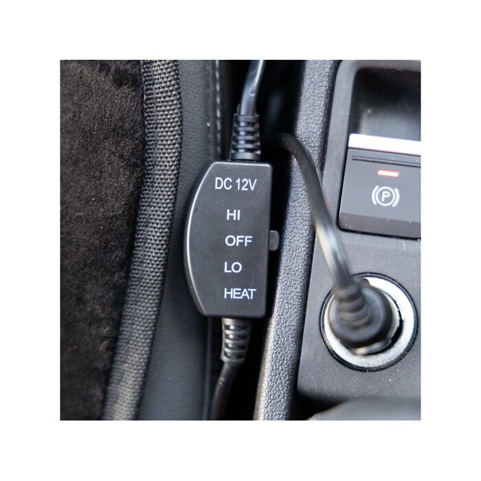 Carpoint 12 Volt Thermokussen voor Autostoel | Verwarmd Zitkussen | 0310007