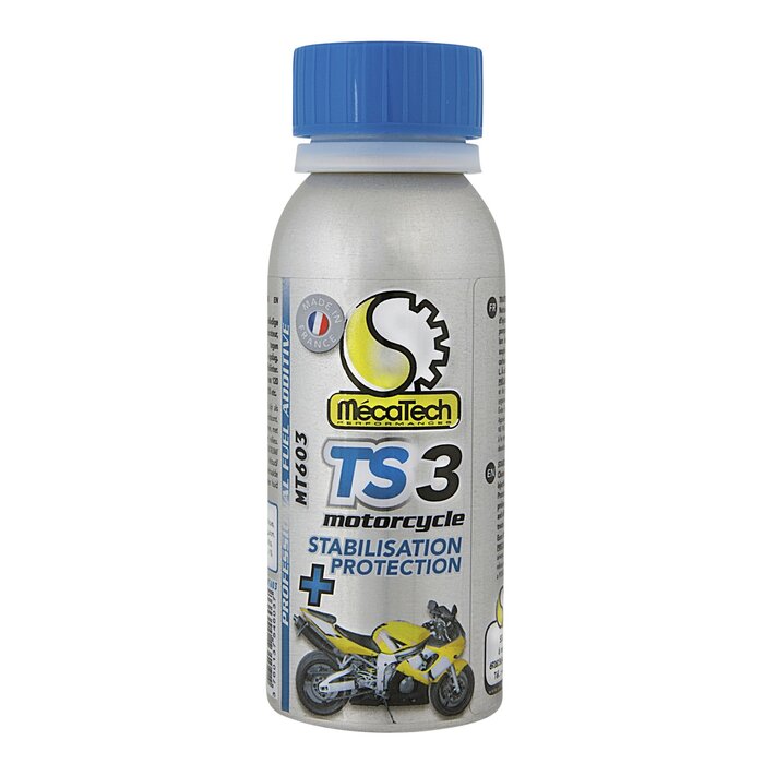MécaTech TS3 Moto | Brandstofsysteemreiniger & Stabilisator | 120ML | MT603