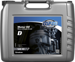 MPM Motorolie SAE 40 Super Single Grade | 20 Liter | 41000D