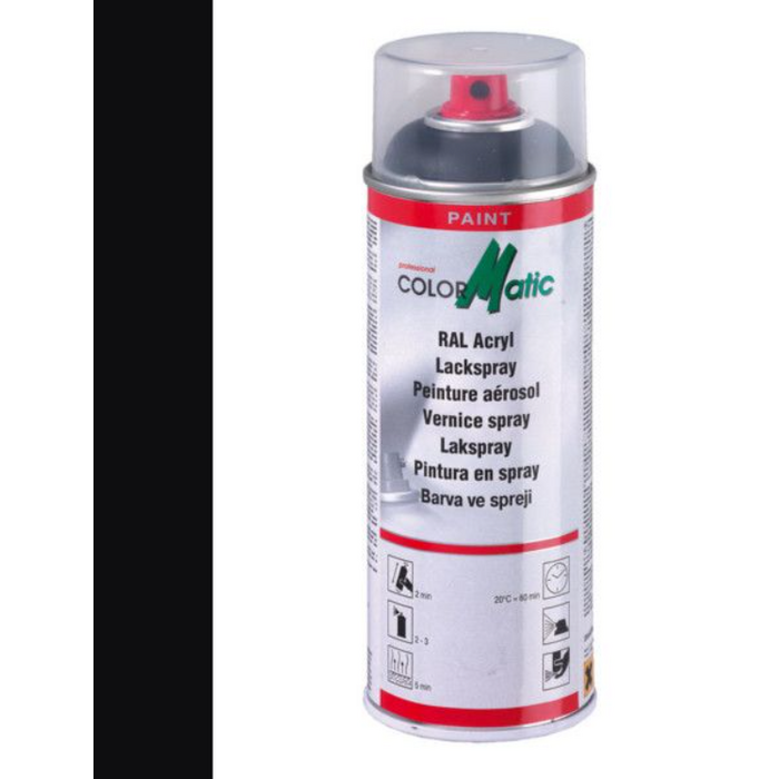 Colormatic CMP Diepzwart Hoogglans | Ral 9005 | 400 ML | 856631