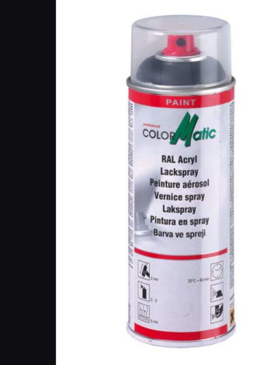 Colormatic CMP Diepzwart Hoogglans | Ral 9005 | 400 ML | 856631