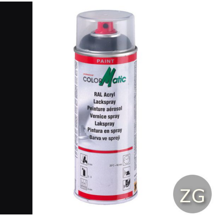 Colormatic CMP Diepzwart Zijdeglans | Ral 9005 | 400 ML | 856648