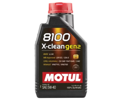 Motul 5W40 8100 X-Clean Gen 2 | 1 Liter | 109761