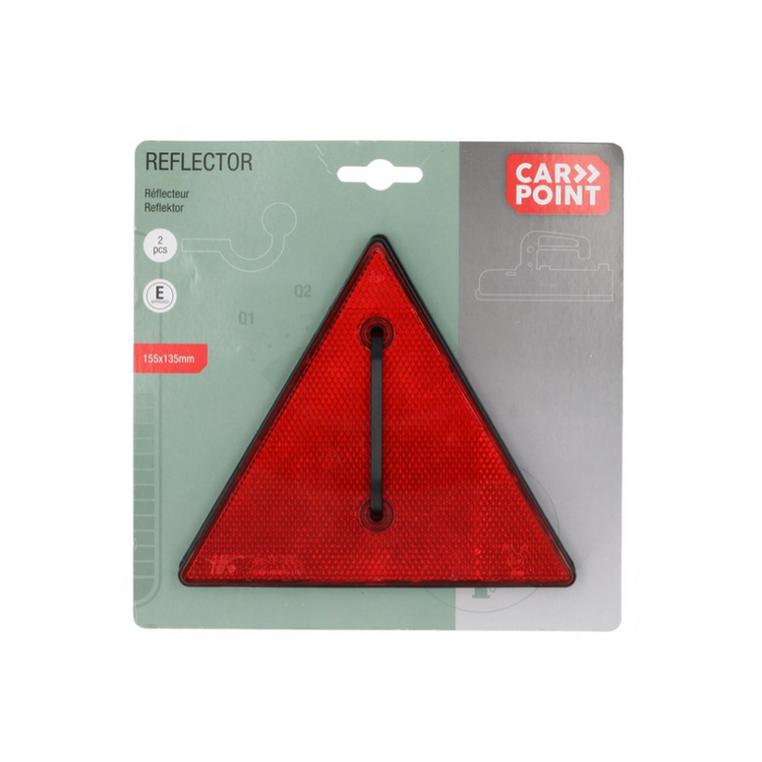 carpoint Lengtedriehoeken | 2 stuks