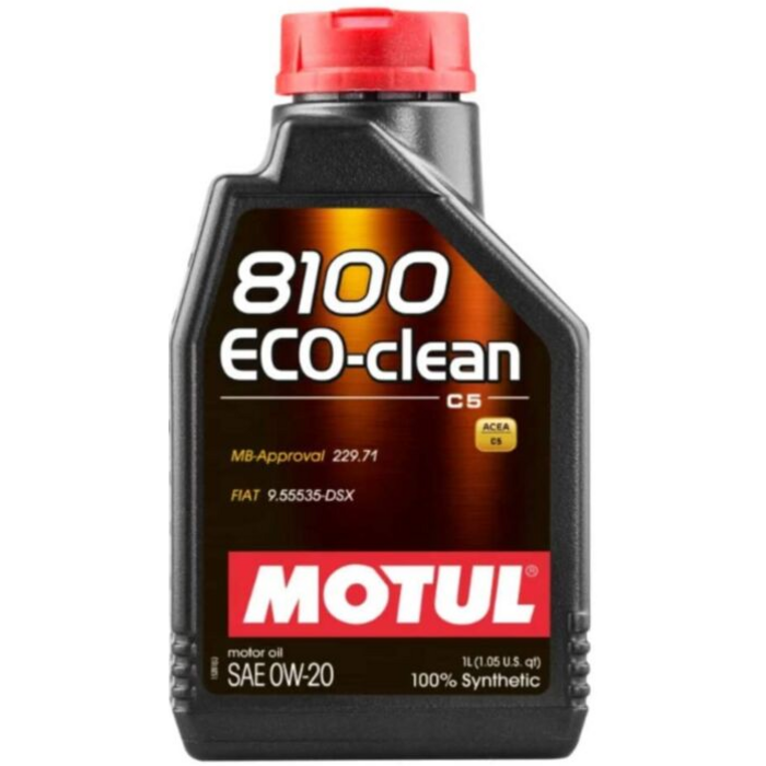 Motul 8100 Eco-Clean 0W20 | 1 Liter | 108813