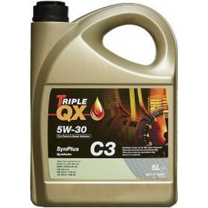 Triple QX Synplus Motorolie C3 5W-30 | Synthetisch | 5 Liter
