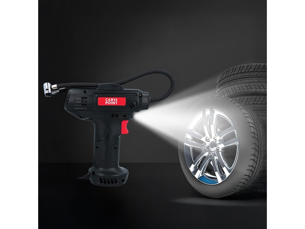Carpoint Luchtcompressor bandenpomp | 12V 54W | 0623227