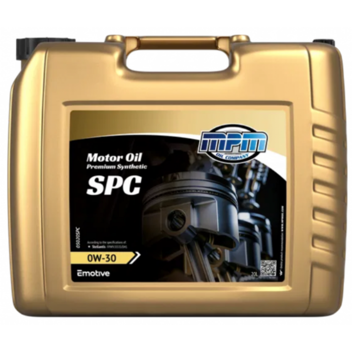 MPM Motorolie 0W30 Premium Synthetisch Stellantis | 20 liter | 05020SPC