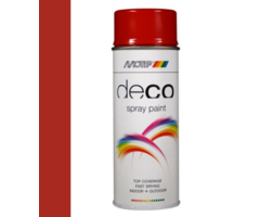Motip Deco paint 400 ML | ral 3000 | Vuurrood HG