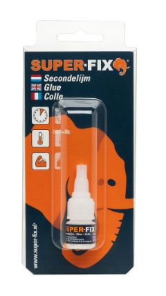 Super-Fix Secondelijm | 5 gram | blister | 1601002BL
