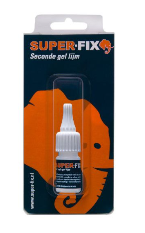 Super-Fix Seconde lijm Gel | 10 gram | blister | 1601003BL
