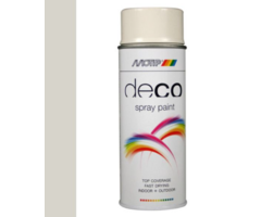 Motip Deco paint 400 ML | ral 9002 | Grijswit HG