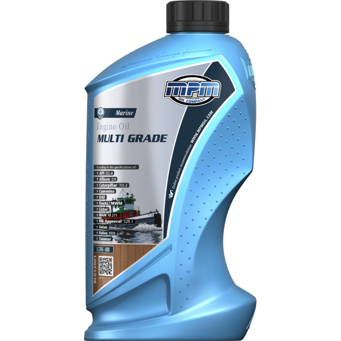 MPM Marine Motorolie 15W-40 Multi Grade | 1 Liter | BL032001