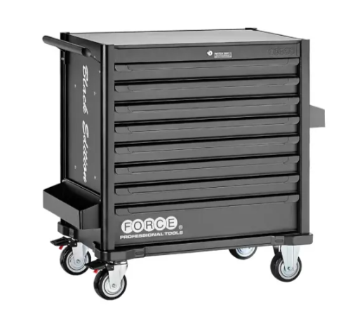 Force Tools 706-delige Gereedschapswagen | Jumbo Black Edition | 10318M-607