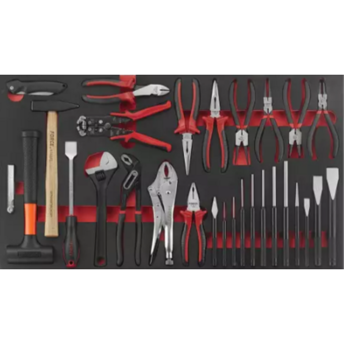 Force Tools 610-delige Gereedschapswagen | Black Edition | 10318M-610A