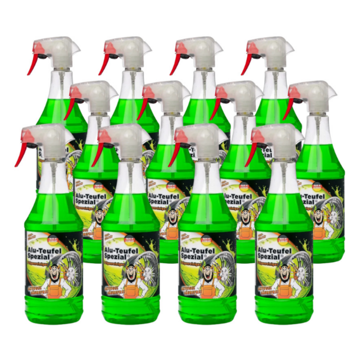 Tuga Chemie Alu Teufel Velgenreiniger Groen | Voordeelverpakking | 12 x 1000ML