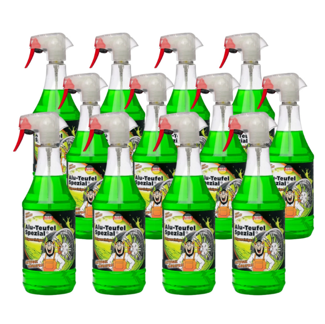 Tuga Chemie Alu Teufel Velgenreiniger Groen | Voordeelverpakking | 12 x 1000ML