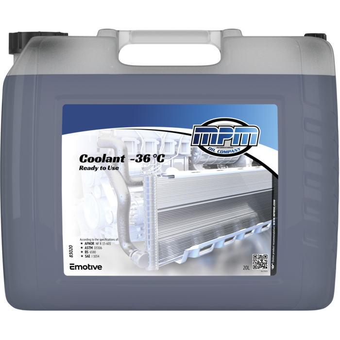 MPM Koelvloeistof -36C blauw | 20 liter | 83020