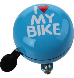QT Cycle Tech Fietsbel I Love My Bike Blauw