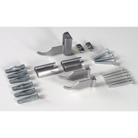 Thermrad AluBasic en AluStyle bevestigingsset wit