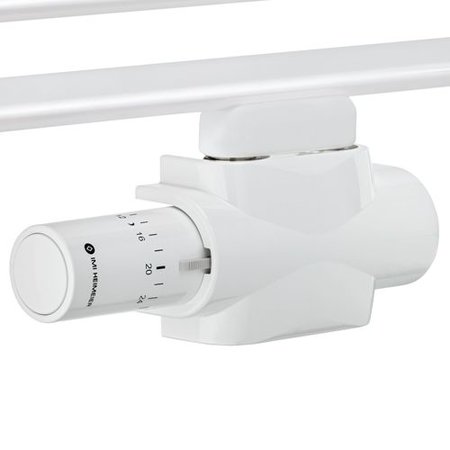 Heimeier Multilux H-blok wit inclusief Halo thermostaatkop