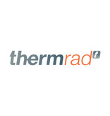 Thermrad Lina 1200 hoog x 500 breed - geborsteld RVS