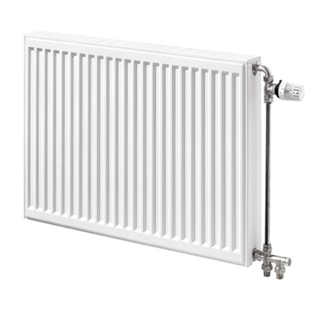 Danfoss 1/2" radiatorbocht 90 graden chroom