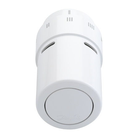 Danfoss RAX thermostaatkop wit met vloeistofvoeler