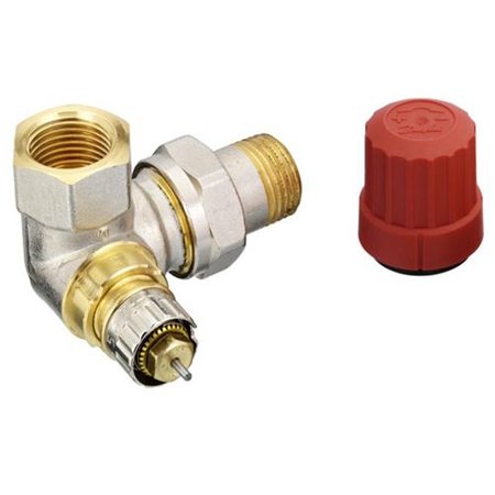 Danfoss RA-N thermostaatkraan 1/2" dubbel haaks rechts