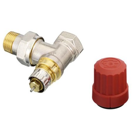 Danfoss RA-N thermostaatkraan 1/2" haaks