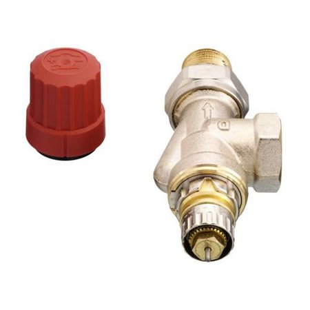 Danfoss RA-N thermostaatkraan 1/2" haaks verkeerd