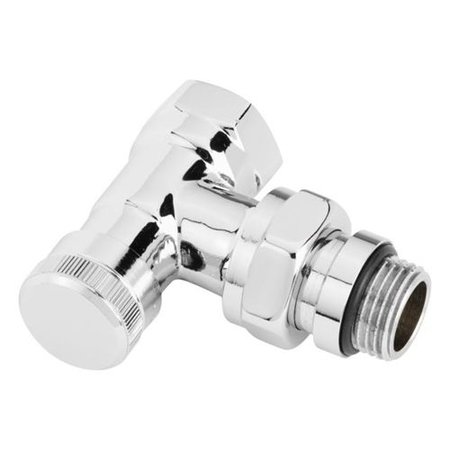 Danfoss voetventiel RLV-X/C 1/2" haaks chroom